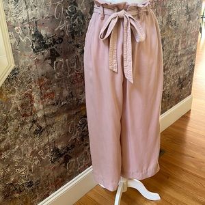 High-Waisted Wide Leg Trousers by Anthropologie size 4